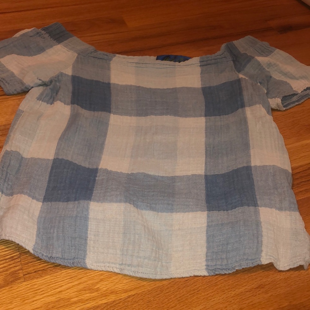 Blue box shirt